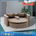 Conjunto de sofá de design de jardim de Rattan confortável